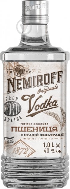 Водка Nemiroff Пшеница 1 л - фото 1