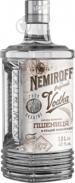 Водка Nemiroff Пшеница 1 л - фото 3