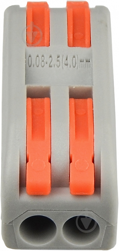 Клеммник соединительный Аско-Укрем PCT-2-2 (уп.-3 шт) оранжевый A0130010141 - фото 3 Клеммник соединительный Аско-Укрем PCT-2-2 (уп.-3 шт) оранжевый A0130010141 - фото 3