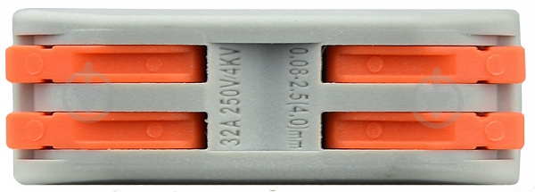 Клеммник соединительный Аско-Укрем PCT-2-2 (уп.-3 шт) оранжевый A0130010141 - фото 4 Клеммник соединительный Аско-Укрем PCT-2-2 (уп.-3 шт) оранжевый A0130010141 - фото 4