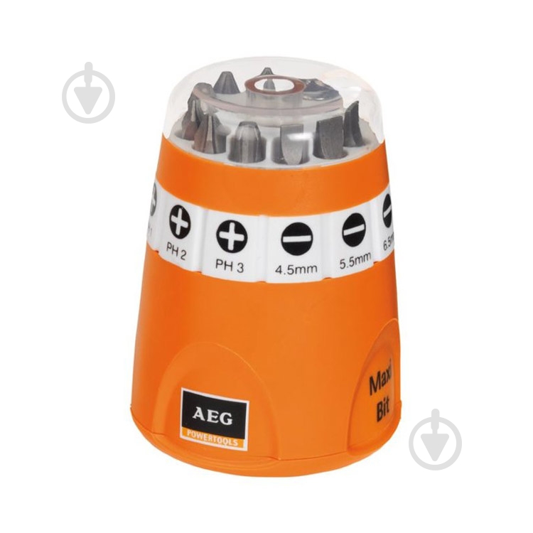Набор бит AEG Maxi-Bit 10 шт. 4932399493 - фото 1 Набор бит AEG Maxi-Bit 10 шт. 4932399493 - фото 1