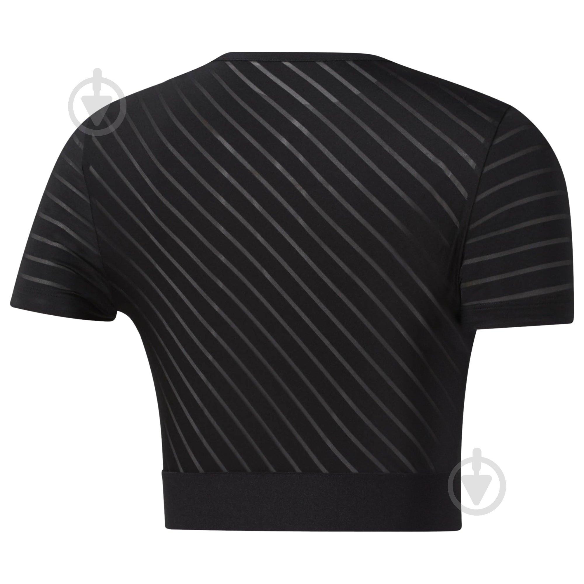 Футболка Reebok S Mesh Crop EB8077 р.S черный - фото 7