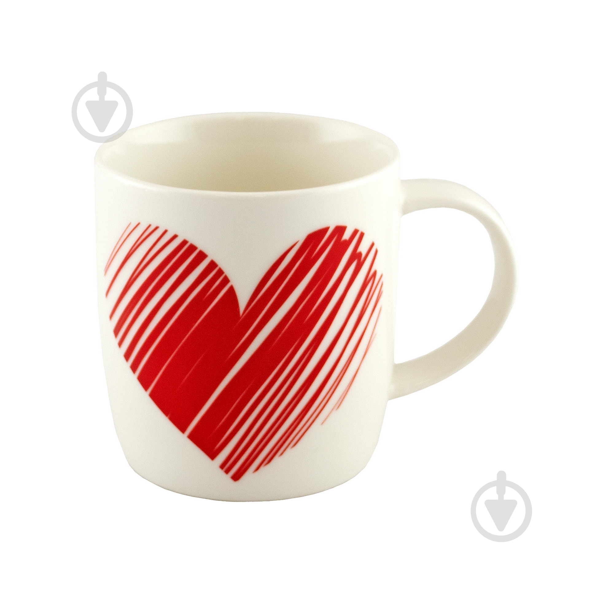 Чашка Keramia Glossary Heart 415 мл 21-279-076 - фото 1 Чашка Keramia Glossary Heart 415 мл 21-279-076 - фото 1