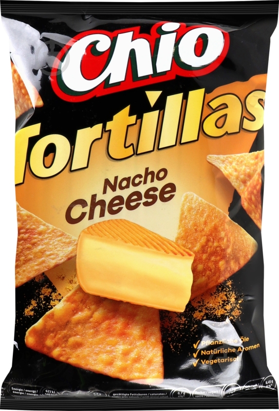 Чипсы Chio Tortillas Начо сыр 110 г - фото 1