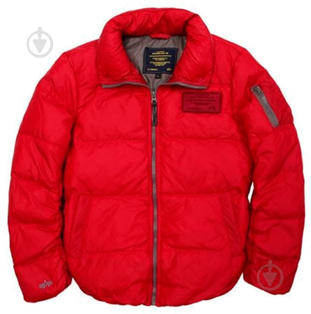 Куртка мужская зимняя Alpha Industries ICE VAPOR AL-IND-IV-R р.S красная - фото 1 Куртка мужская зимняя Alpha Industries ICE VAPOR AL-IND-IV-R р.S красная - фото 1
