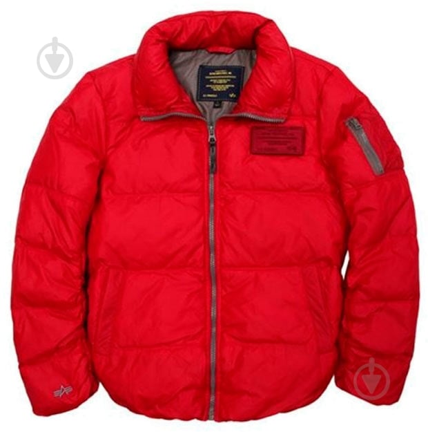 Куртка мужская зимняя Alpha Industries ICE VAPOR AL-IND-IV-R р.L красная - фото 1 Куртка мужская зимняя Alpha Industries ICE VAPOR AL-IND-IV-R р.L красная - фото 1