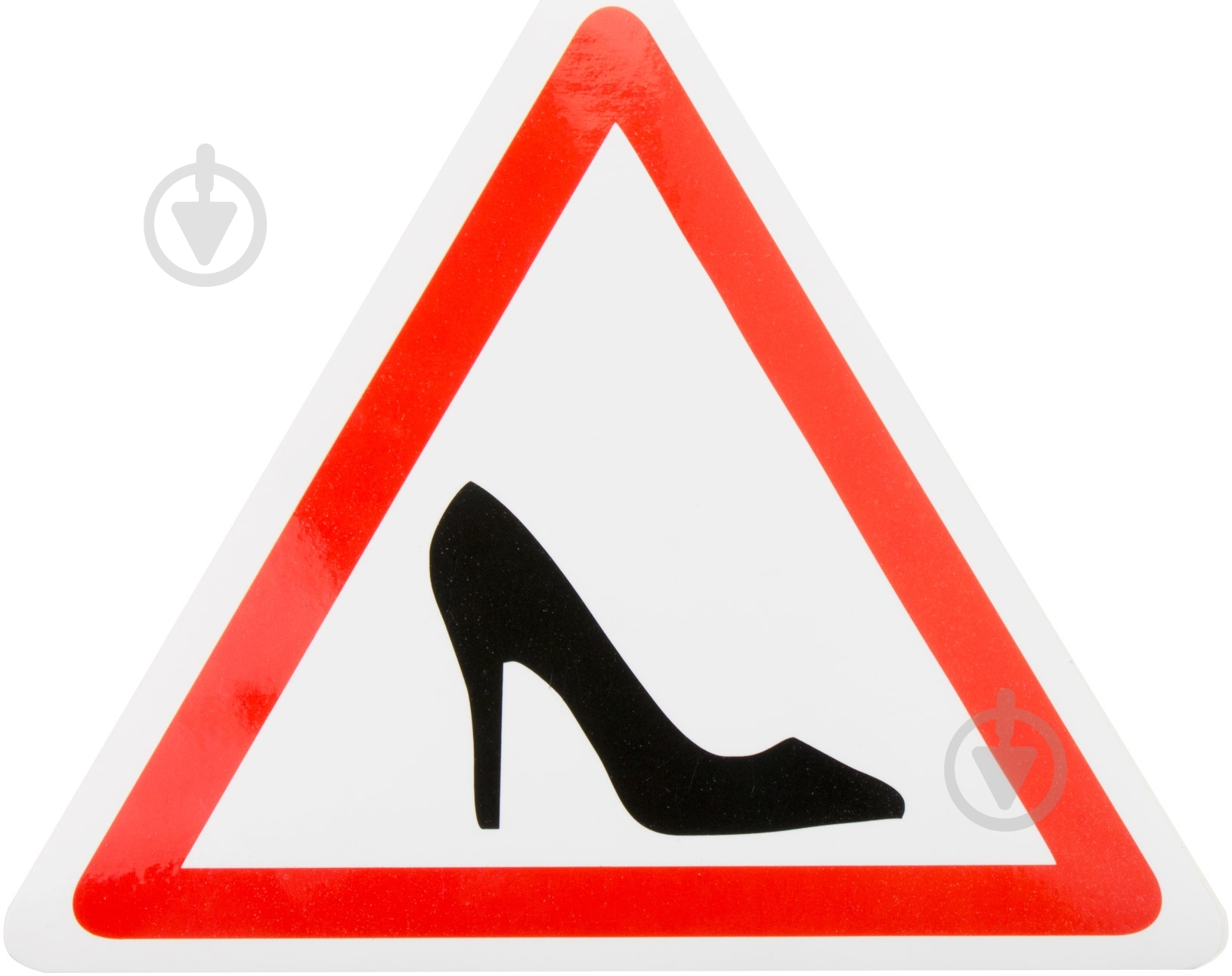 Наклейка Дама за рулем вариант №1 - фото 1