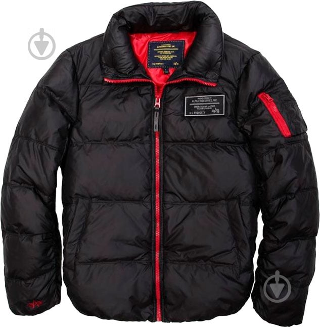 Куртка мужская демисезонная Alpha Industries ICE VAPOR AL-IND-IV-BL р.M черная - фото 1 Куртка мужская демисезонная Alpha Industries ICE VAPOR AL-IND-IV-BL р.M черная - фото 1