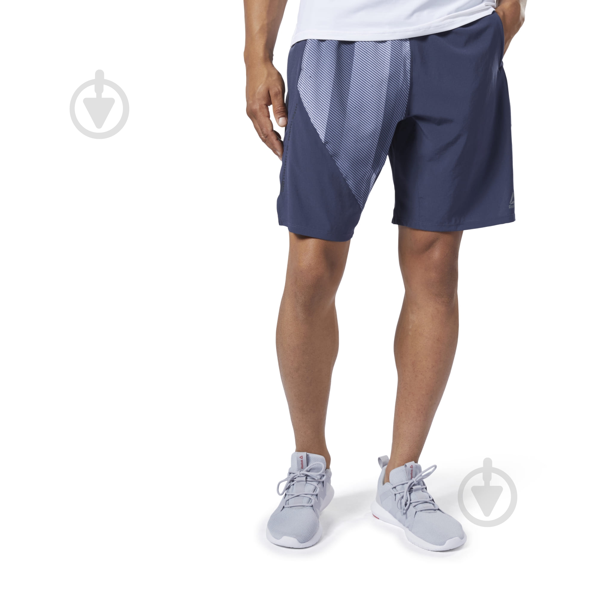 Шорти Reebok SpeedWick Speed Sho EC0955 р. M темно-синій - фото 1 Шорти Reebok SpeedWick Speed Sho EC0955 р. M темно-синій - фото 1