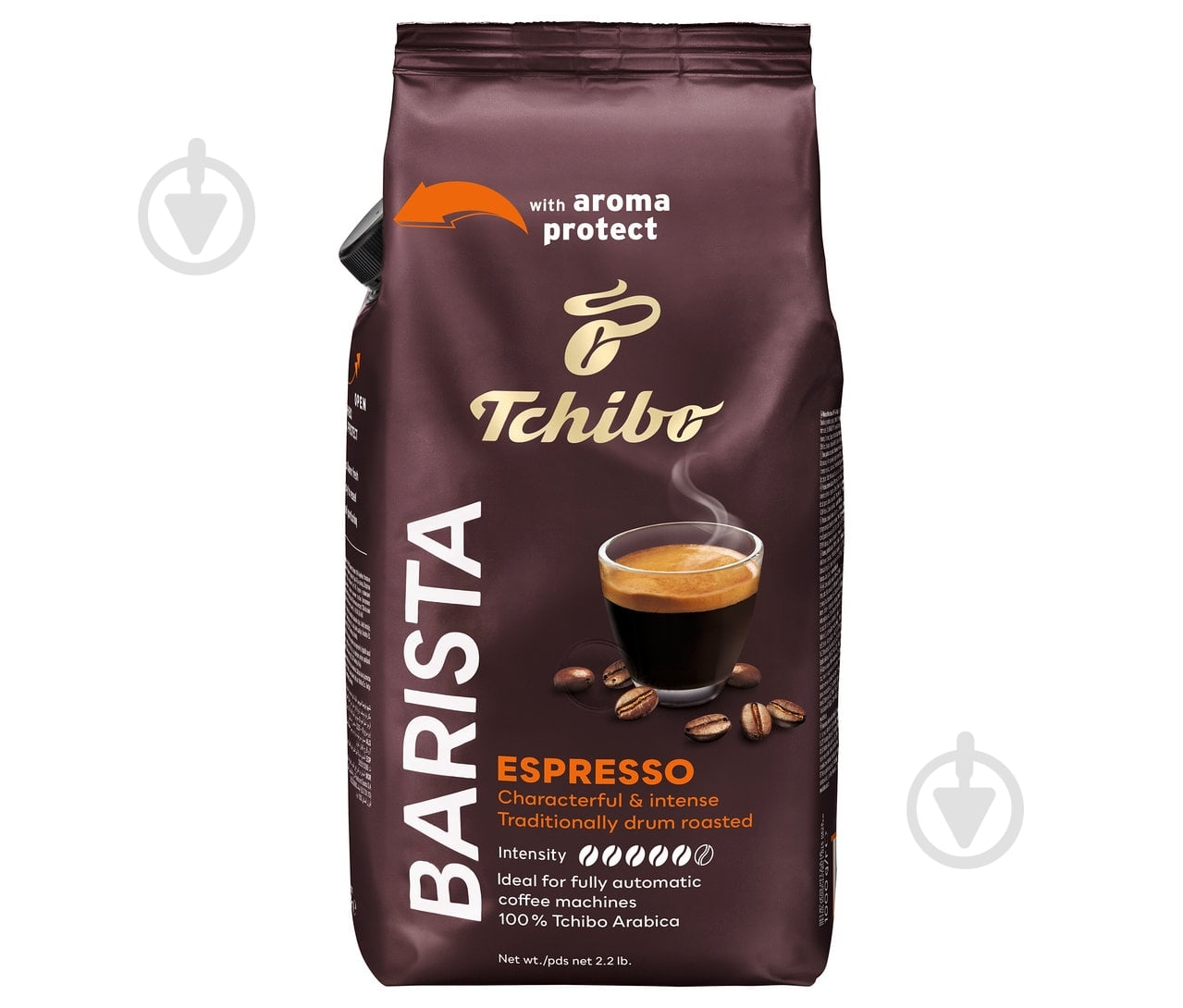 Кофе в зернах Tchibo Barista Espresso 1000 г - фото 1