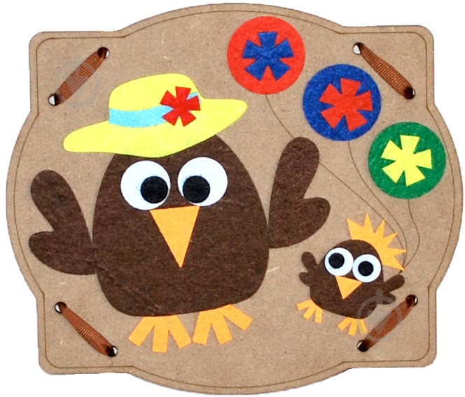 Набор для творчества Аплі Краплі Апликация Вороны - фото 4