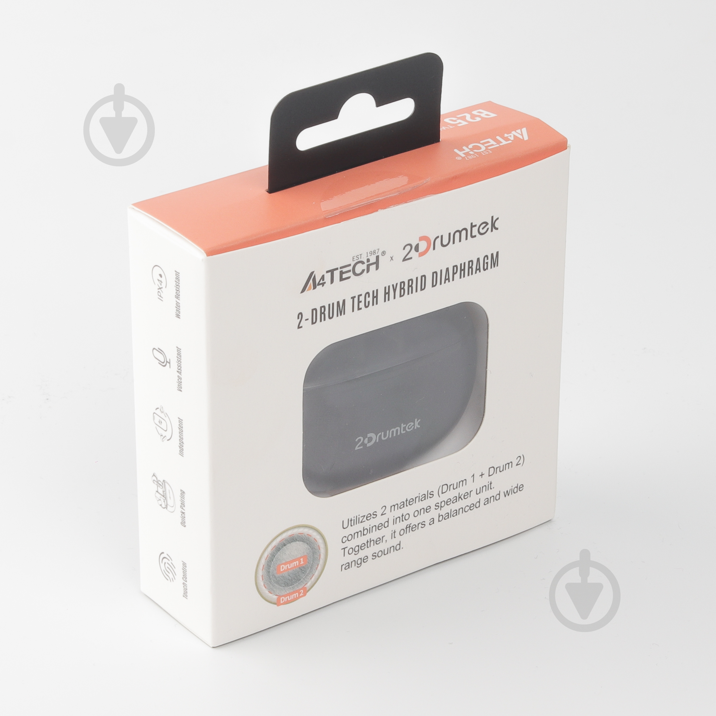 Bluetooth-гарнитура A4Tech B25 (Ash Grey) grey (B25 (Ash Grey)) - фото 7
