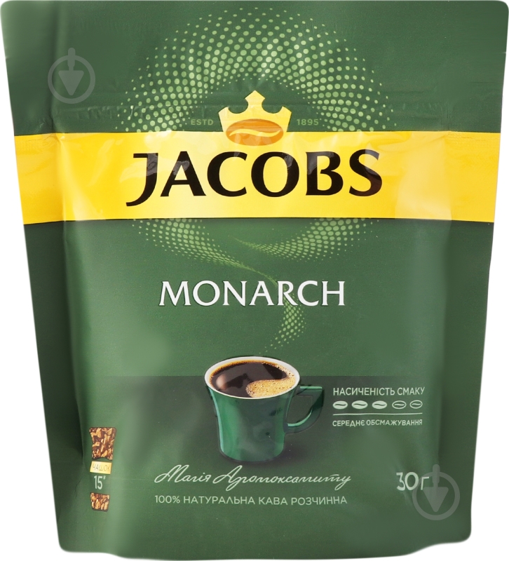 Кофе растворимый Jacobs Monarch 30 г - фото 6