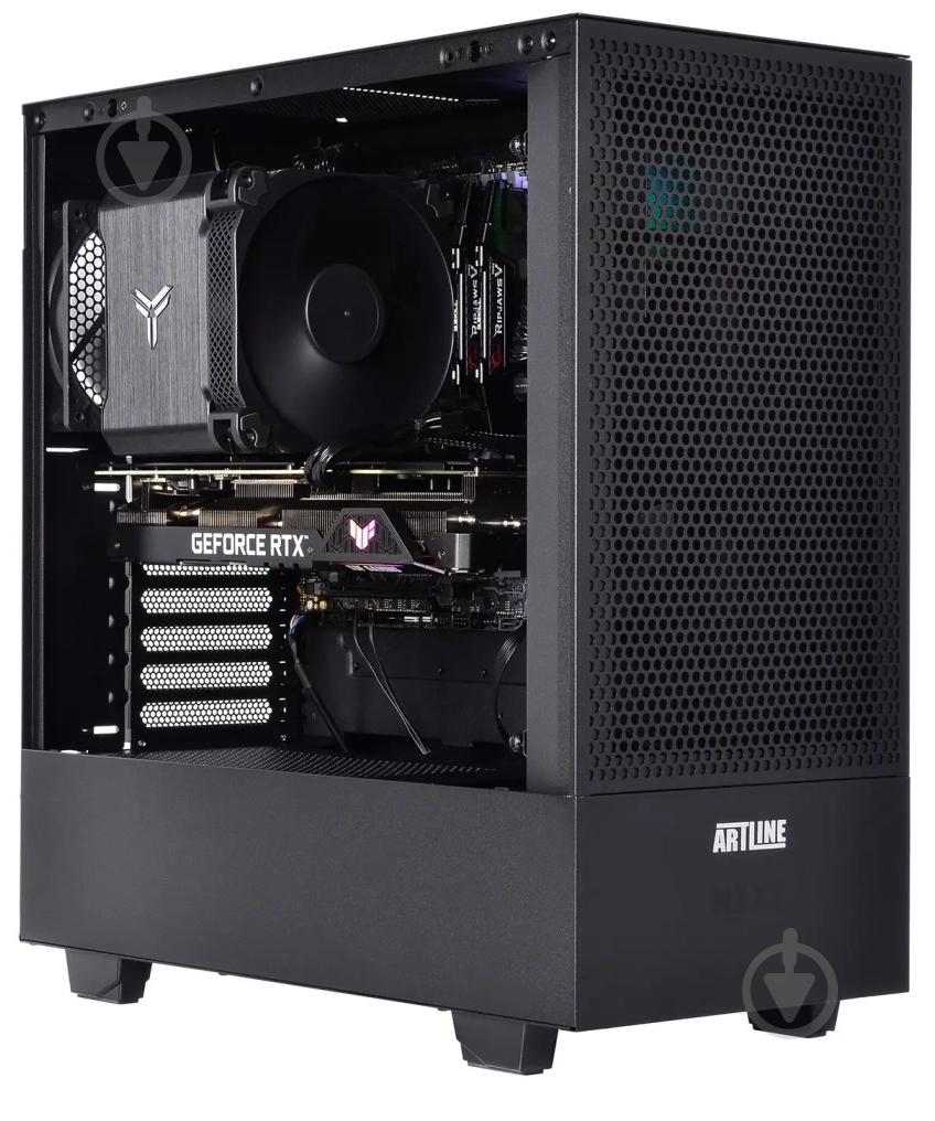 Компьютер Artline Overlord Silent SL7 (SL7v12) black - фото 5
