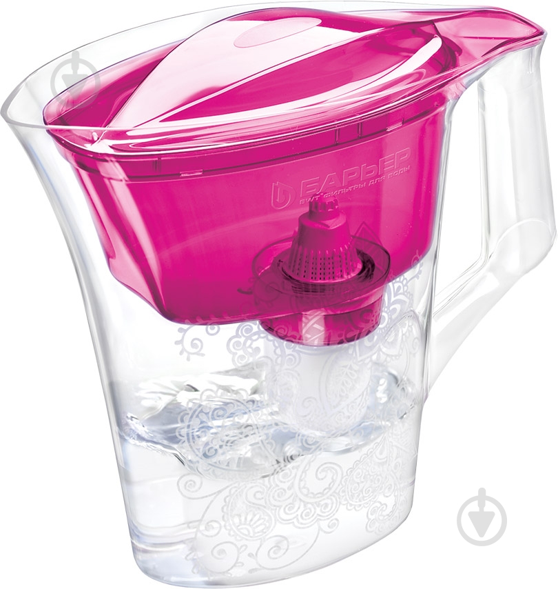 Фильтр-кувшин BARRIER Танго пурпурный с узором - фото 2