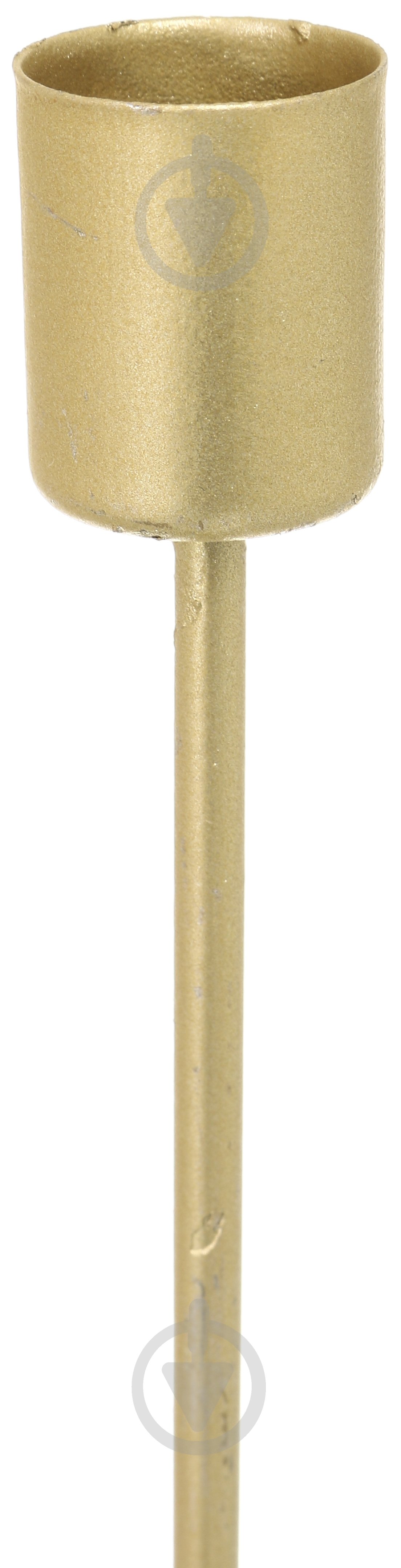 Подсвечник Mono 305 мм металл золотой - фото 2