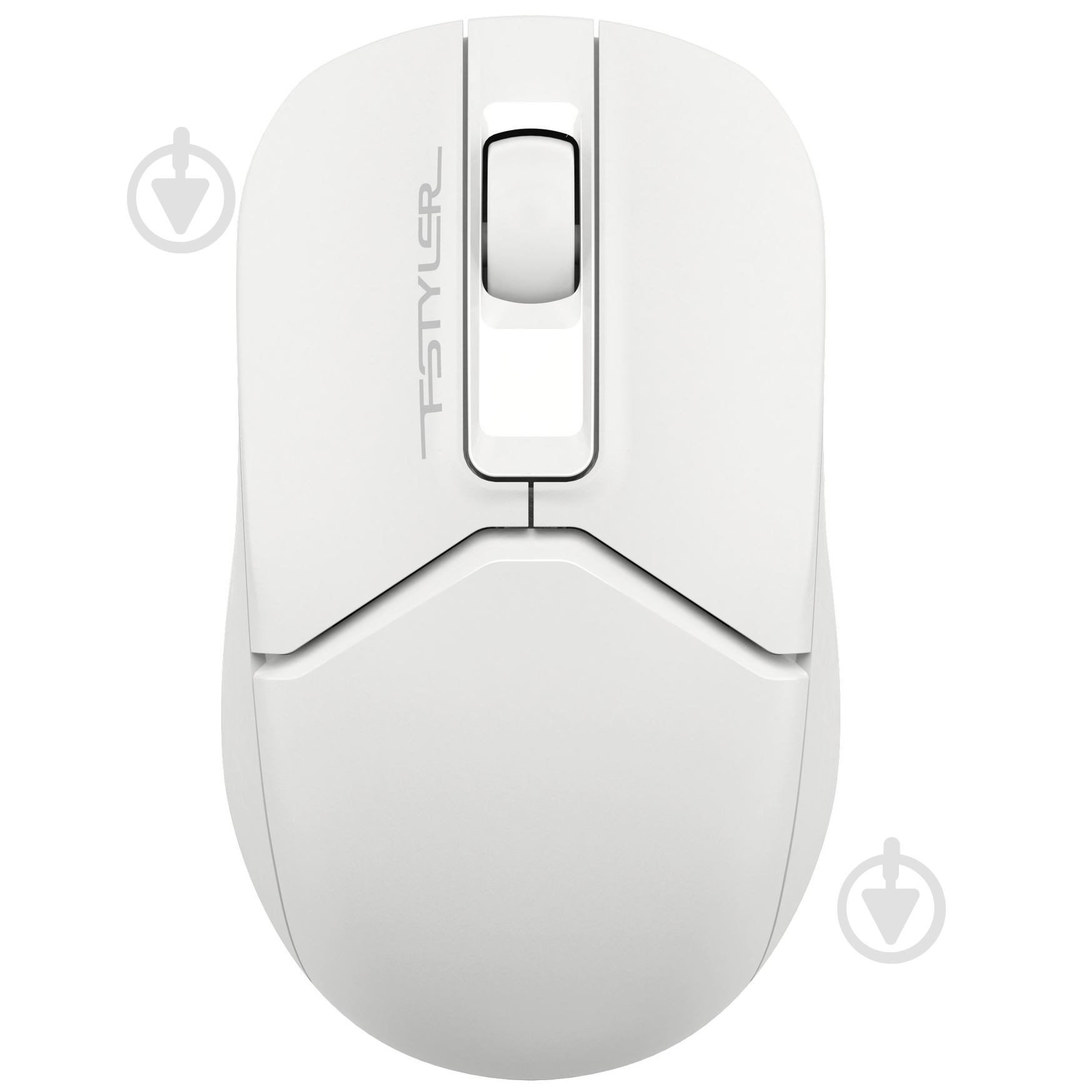 Мышка A4Tech беспроводная бесшумная Fstyler white (FB12S (White)) - фото 1