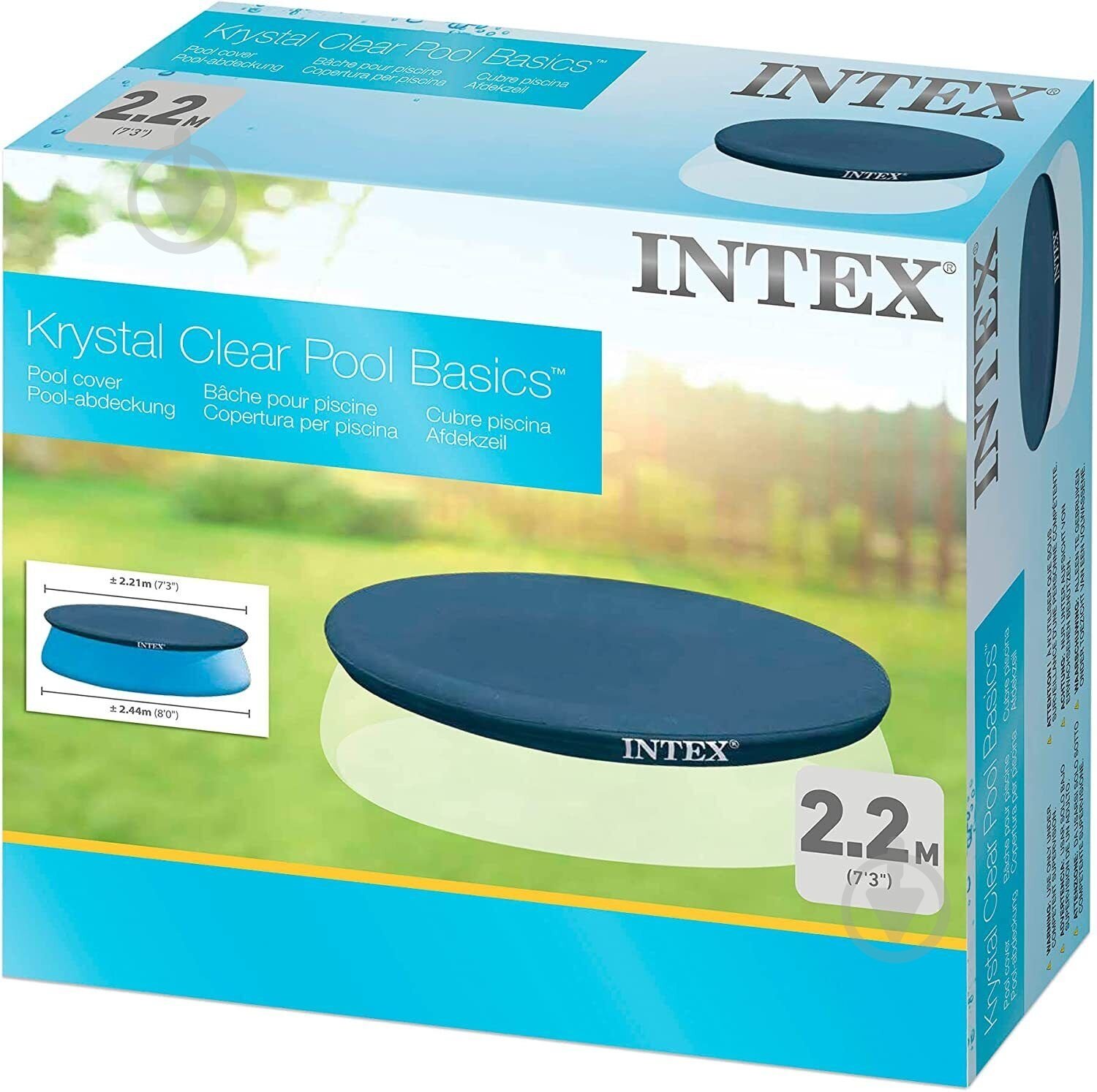 Чехол Intex 28020 для наливного круглого бассейна 244 см - фото 3 Чехол Intex 28020 для наливного круглого бассейна 244 см - фото 3