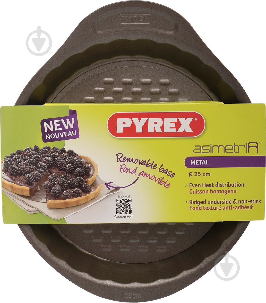 Форма для выпекания Pyrex Asimetria 25 см AS25BQ0 - фото 4 Форма для выпекания Pyrex Asimetria 25 см AS25BQ0 - фото 4
