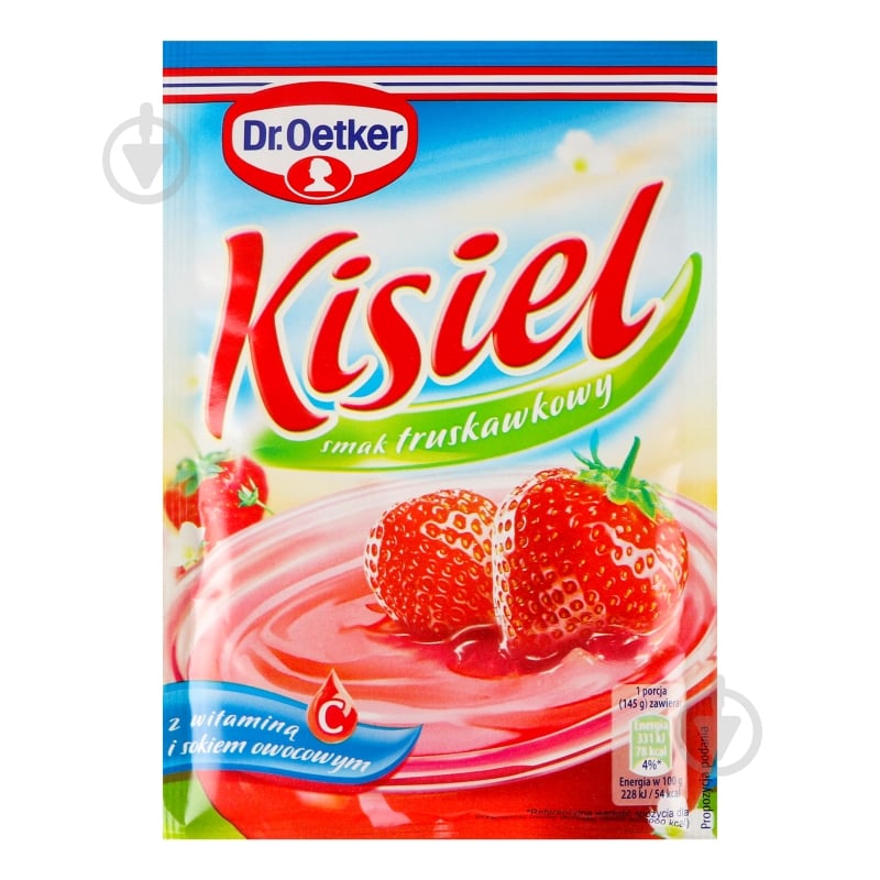 Кисель Dr. Oetker со вкусом клубники - фото 1