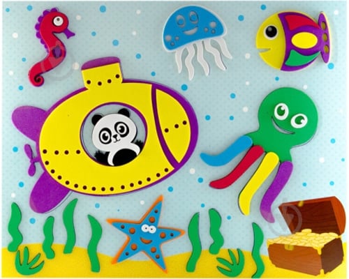 Набор для творчества Аплі Краплі Апликация Рыбки - фото 2 Набор для творчества Аплі Краплі Апликация Рыбки - фото 2