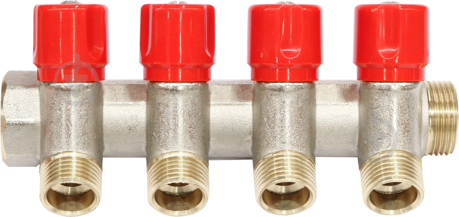 Коллектор Bianchi с вентилями O3/4х4х1/2НР 204B05040A - фото 2 Коллектор Bianchi с вентилями O3/4х4х1/2НР 204B05040A - фото 2