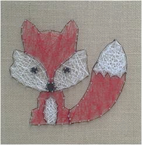 Набор для творчества Стринг-арт Лиса 952895 - фото 2 Набор для творчества Стринг-арт Лиса 952895 - фото 2