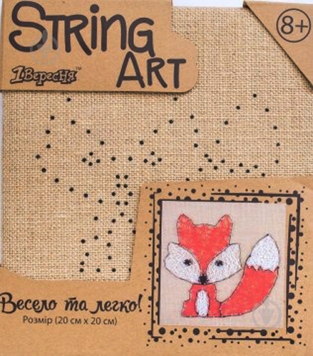 Набор для творчества Стринг-арт Лиса 952895 - фото 1 Набор для творчества Стринг-арт Лиса 952895 - фото 1