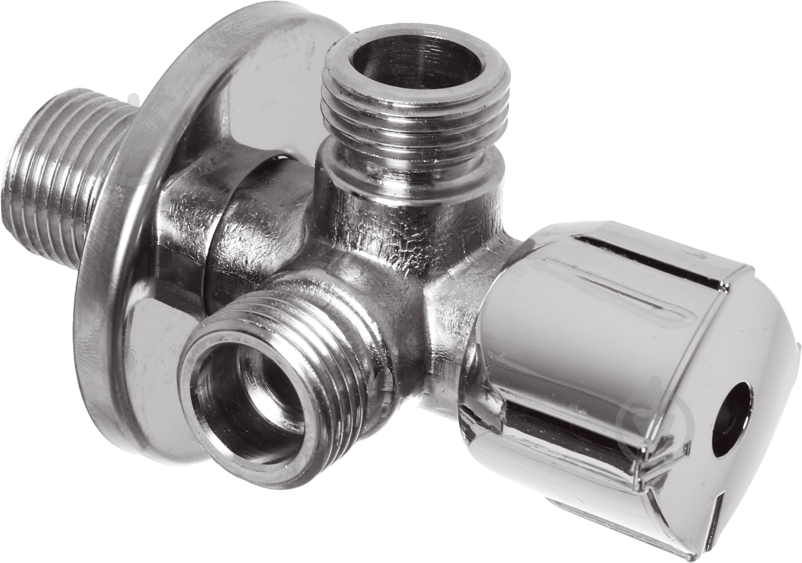 ᐉ Кран шаровой Arco Twin 1/2”Зx/2”Зx1/2”З • Купить в Киеве