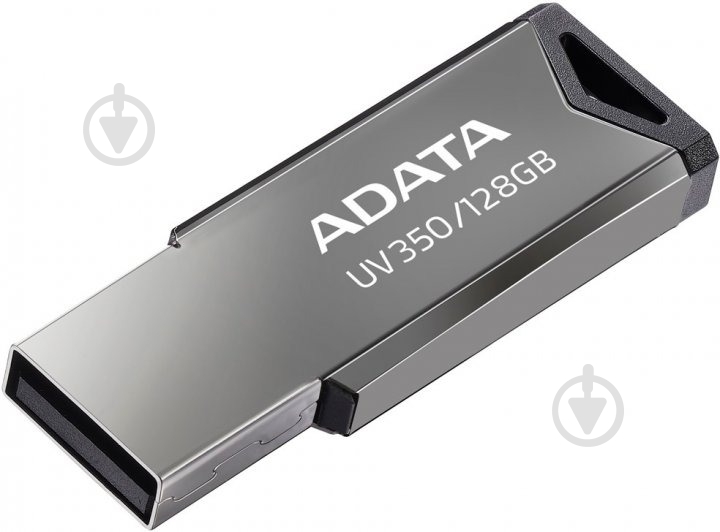 Флеш-память ADATA 128 ГБ USB 3.2 grey (AUV350-128G-RBK) - фото 1