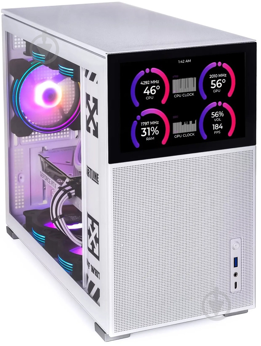 Компьютер Artline Gaming D31WHITE (D31Whitev26) white - фото 11 Компьютер Artline Gaming D31WHITE (D31Whitev26) white - фото 11