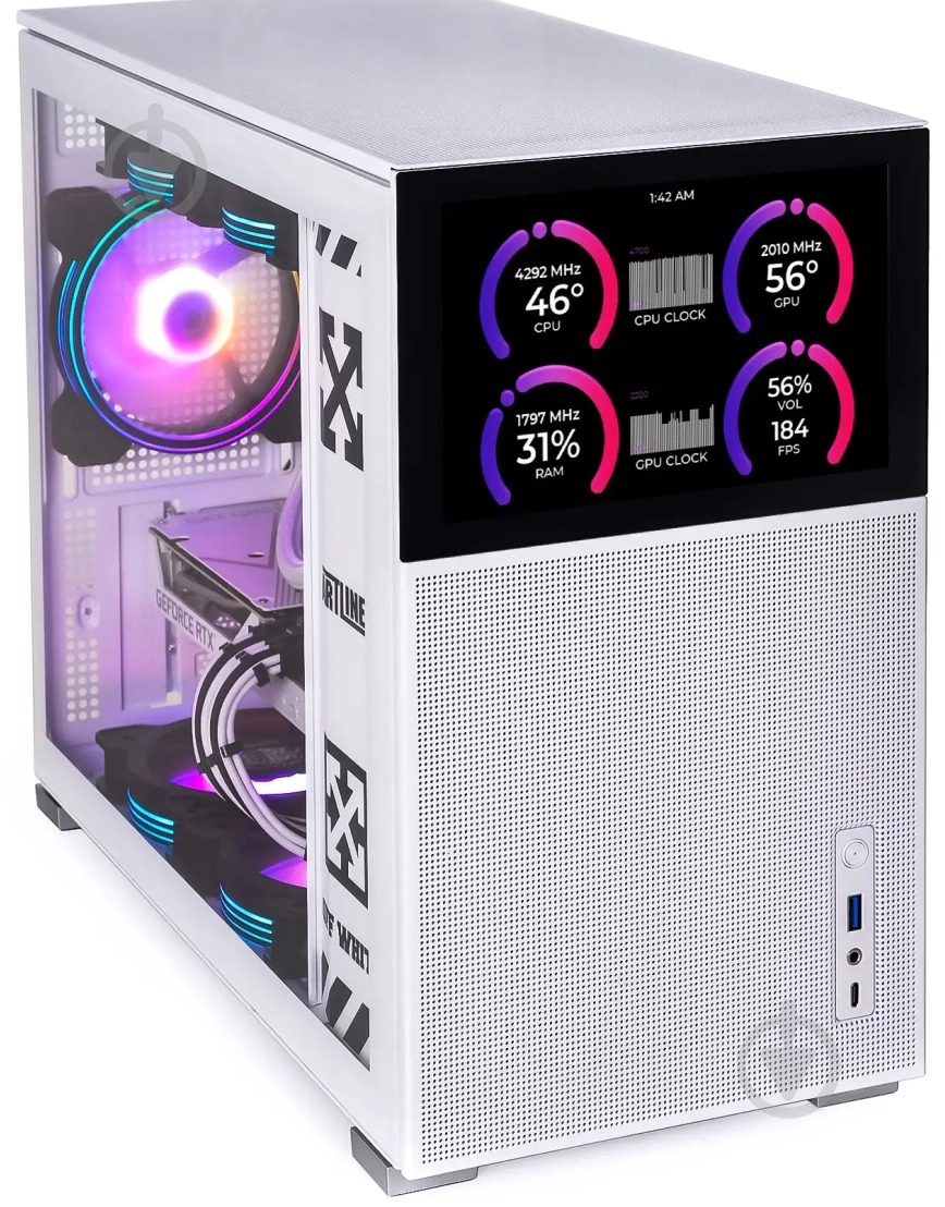 Компьютер Artline Gaming D31WHITE (D31Whitev28) white - фото 11
