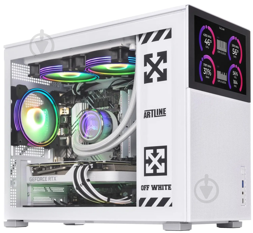 Компьютер Artline Gaming D31WHITE (D31Whitev28) white - фото 6