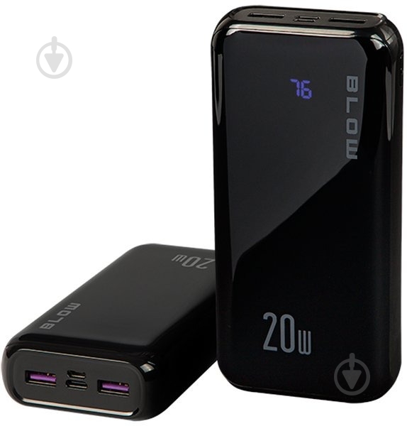 Повербанк BLOW 30000 mAh black (PB30A) - фото 2