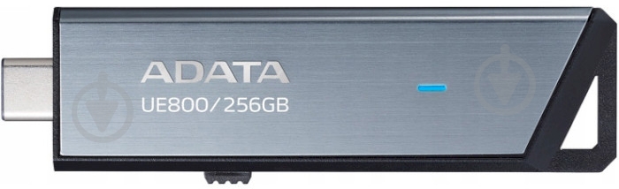 Флеш-память ADATA 256 ГБ USB Type-C silver (AELI-UE800-256G-CSG) - фото 2 Флеш-память ADATA 256 ГБ USB Type-C silver (AELI-UE800-256G-CSG) - фото 2