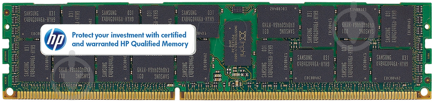 Оперативная память HP DDR3 SDRAM 8 GB (1x8GB) 1333 MHz (647897-B21) - фото 1 Оперативная память HP DDR3 SDRAM 8 GB (1x8GB) 1333 MHz (647897-B21) - фото 1