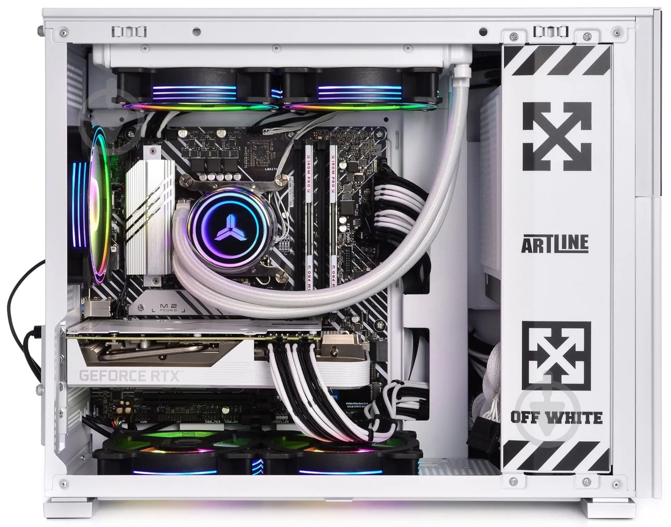 Компьютер Artline Gaming D31WHITE (D31Whitev31) white - фото 5 Компьютер Artline Gaming D31WHITE (D31Whitev31) white - фото 5