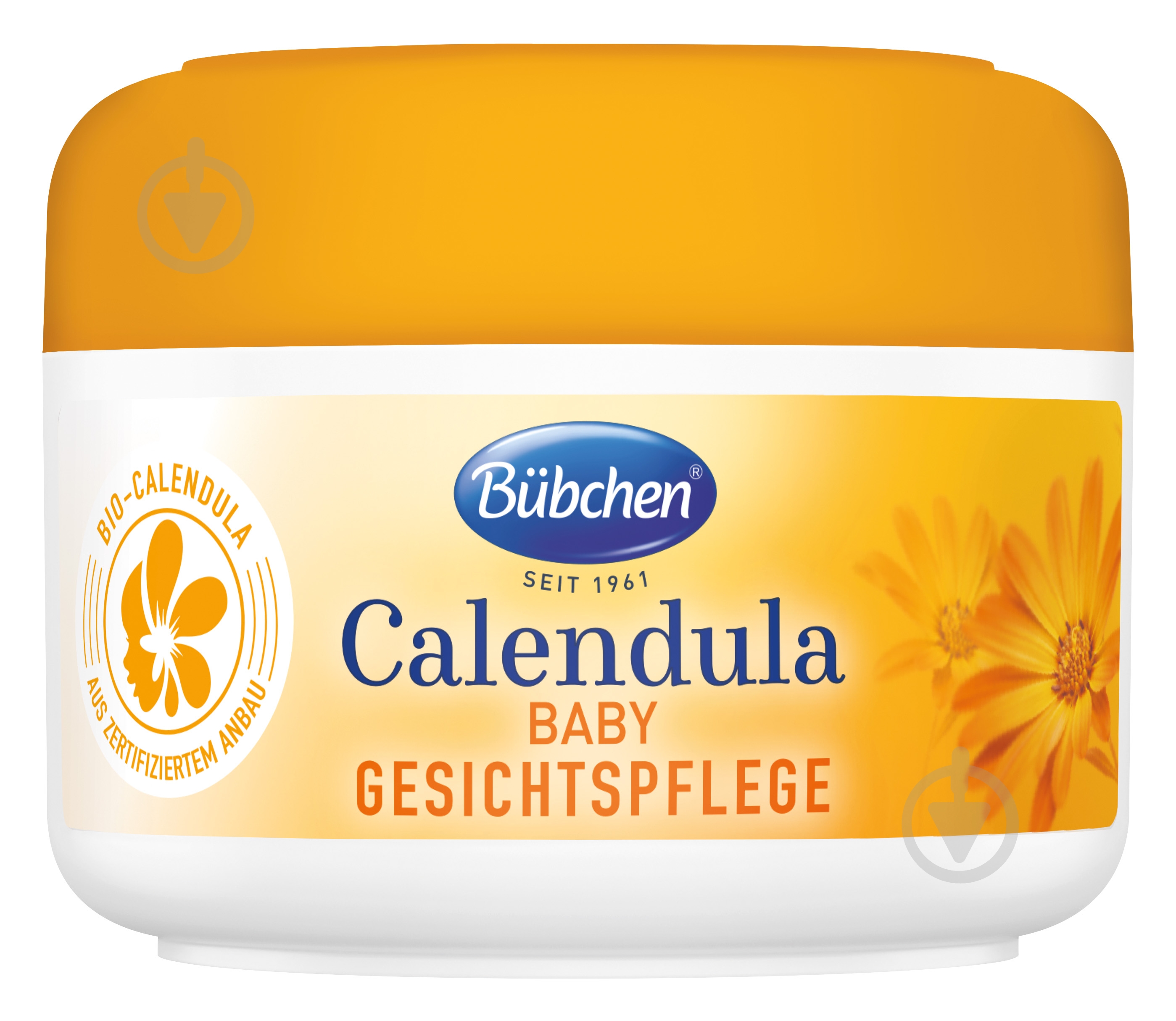Крем Bubchen Календула для ухода за лицом 75 мл (7613034749406) - фото 1 Крем Bubchen Календула для ухода за лицом 75 мл (7613034749406) - фото 1
