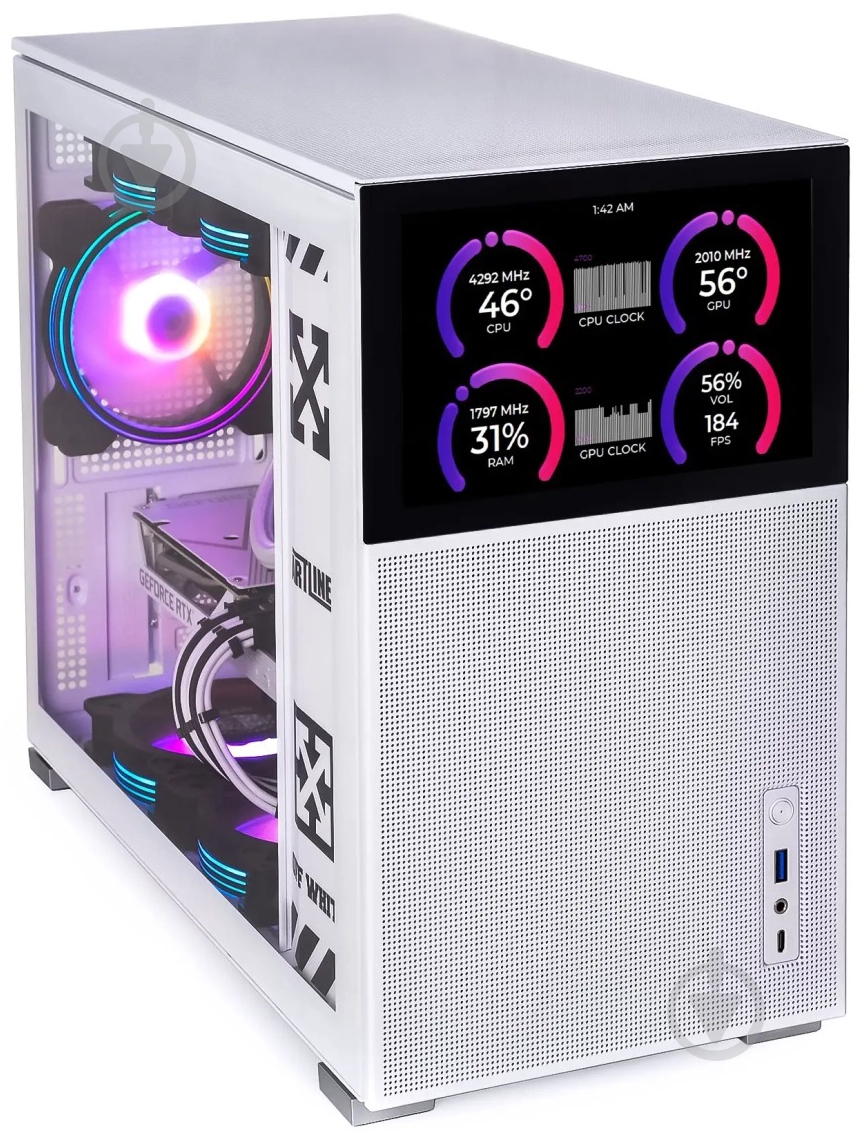 Компьютер Artline Gaming D31WHITE (D31Whitev29) white - фото 12