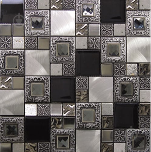 Мозаїка Intermatex Frame Silver 30х30 - фото 1