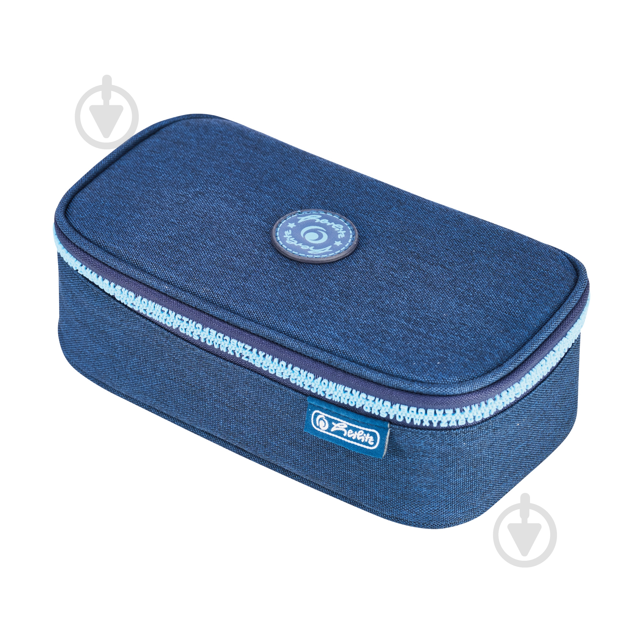 Пенал-бокс Beat Box Dark Blue 50049233 Herlitz синий - фото 1