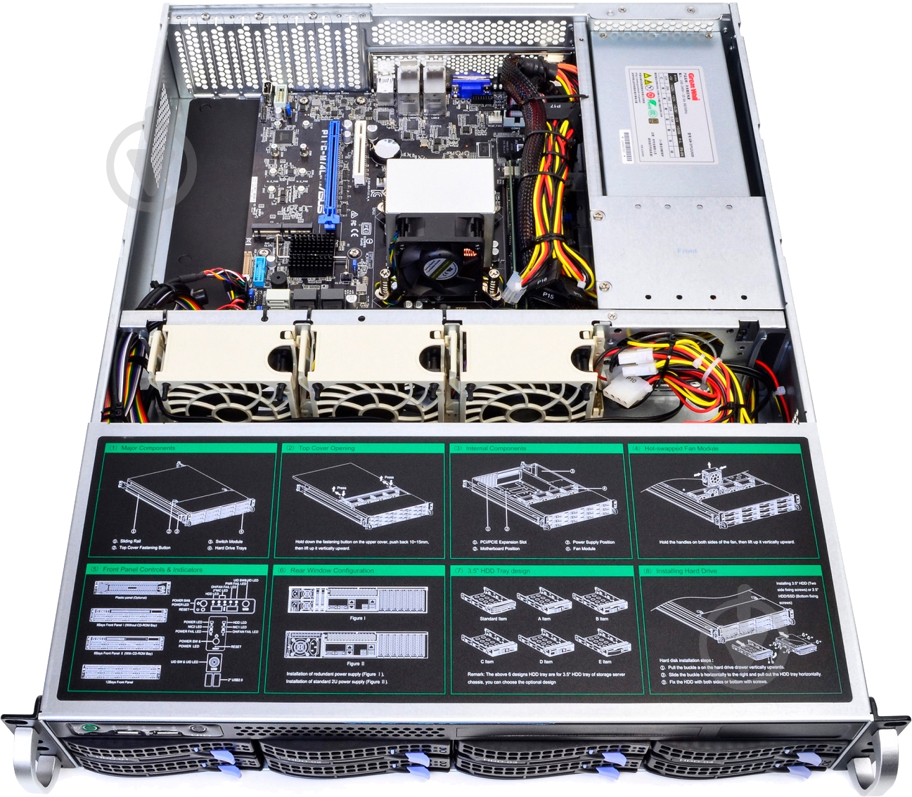 Сервер Artline Business R33 (R33v01) - фото 6 Сервер Artline Business R33 (R33v01) - фото 6