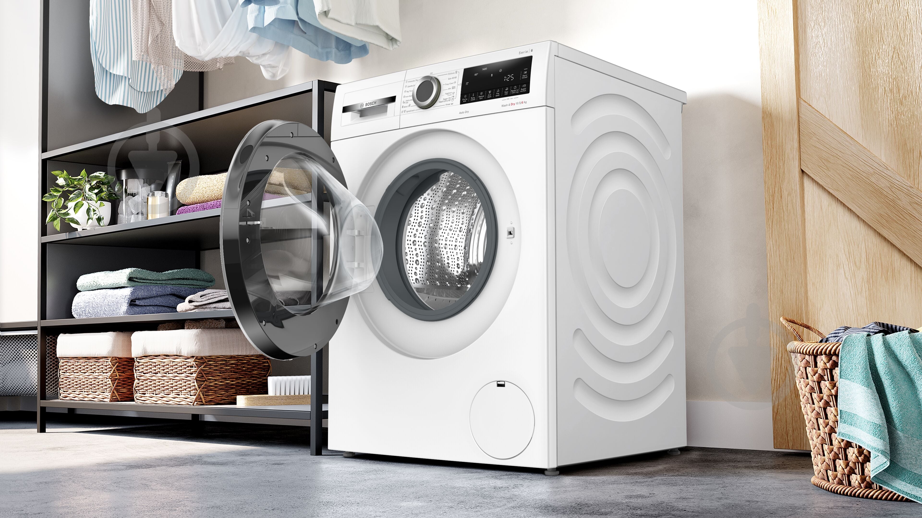 Стиральная машина с сушкой Bosch WNA25401ME - фото 8
