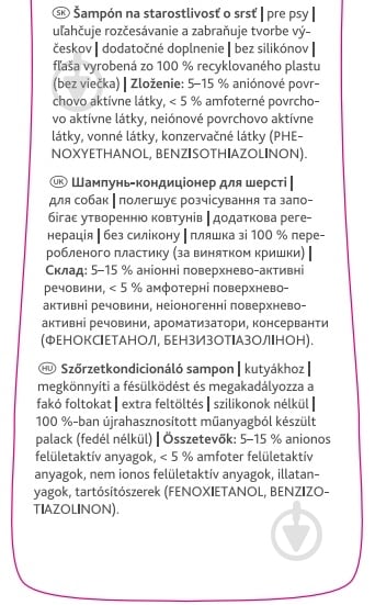 Шампунь-кондиціонер Trixie 250 мл 2903 для собак - фото 2