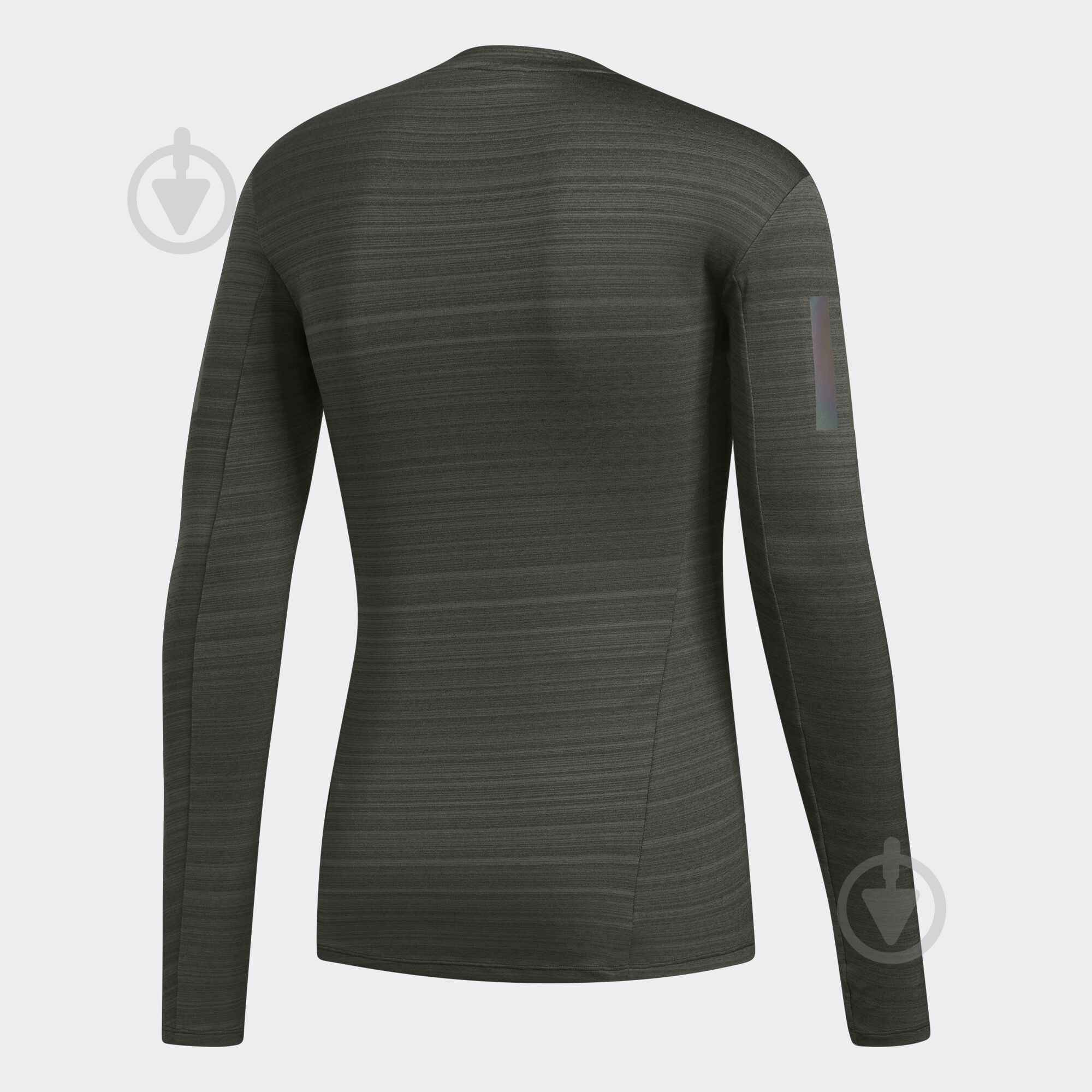 Джемпер Adidas RUNR LS TEE M EI6294 р. L зелений - фото 2