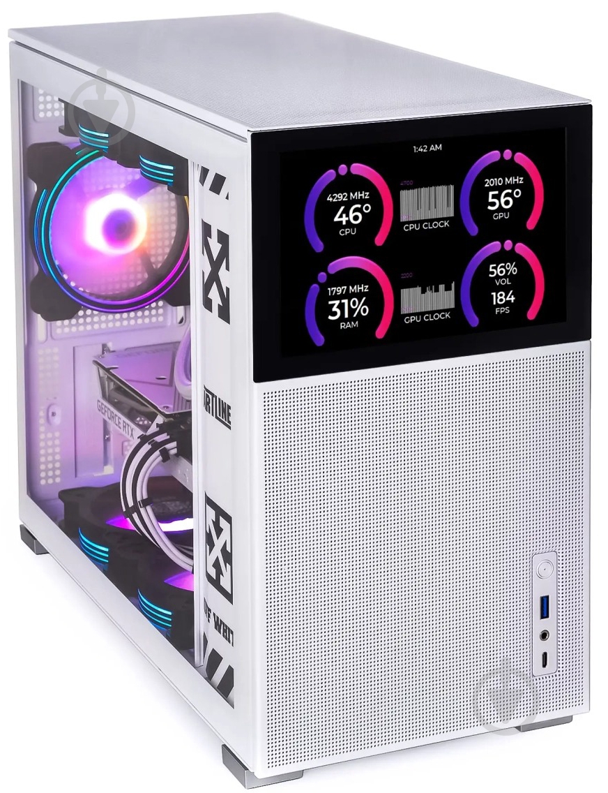 Компьютер Artline Gaming D31WHITE (D31Whitev30Win) white - фото 10