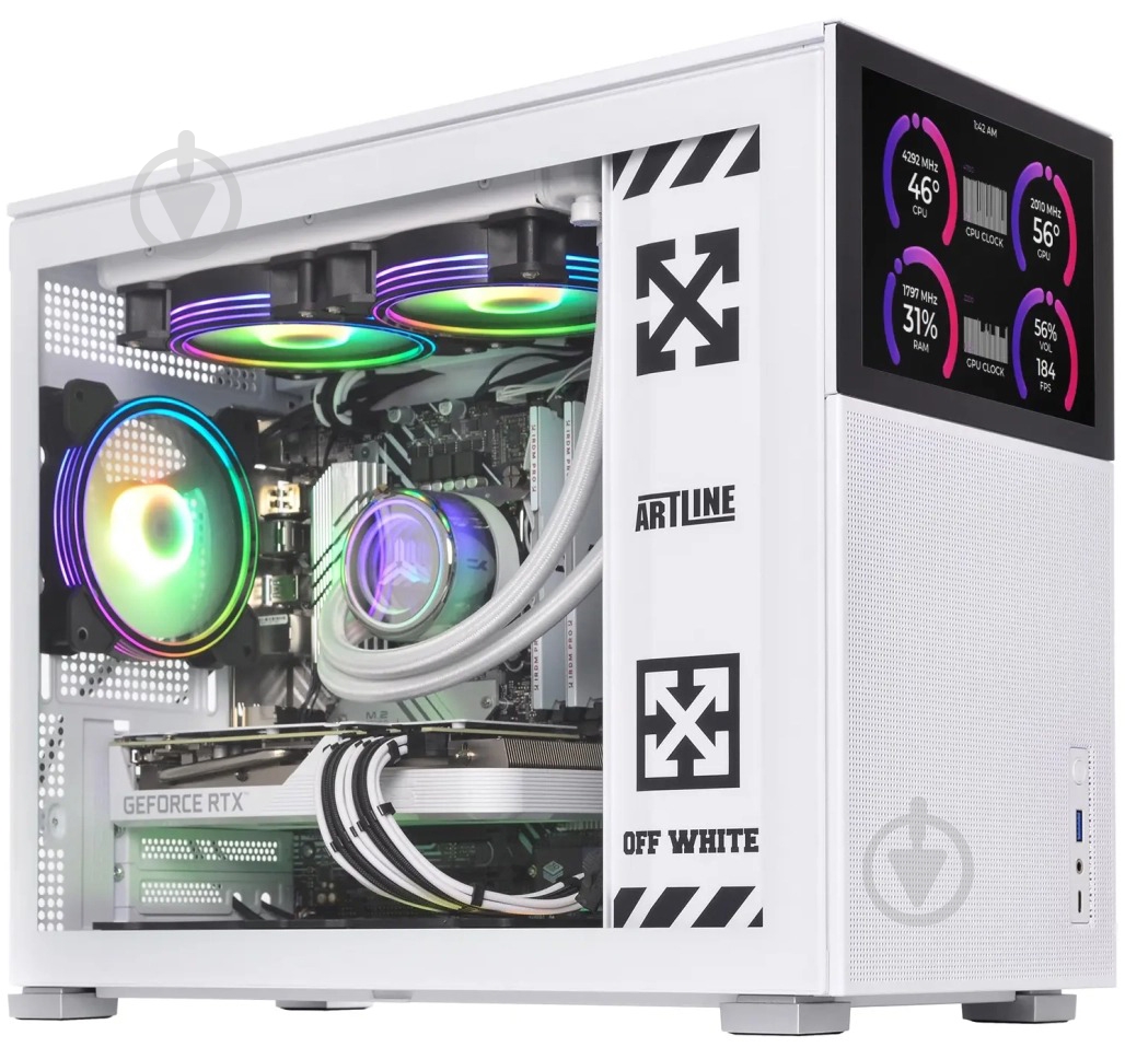Компьютер Artline Gaming D31WHITE (D31Whitev30Win) white - фото 5