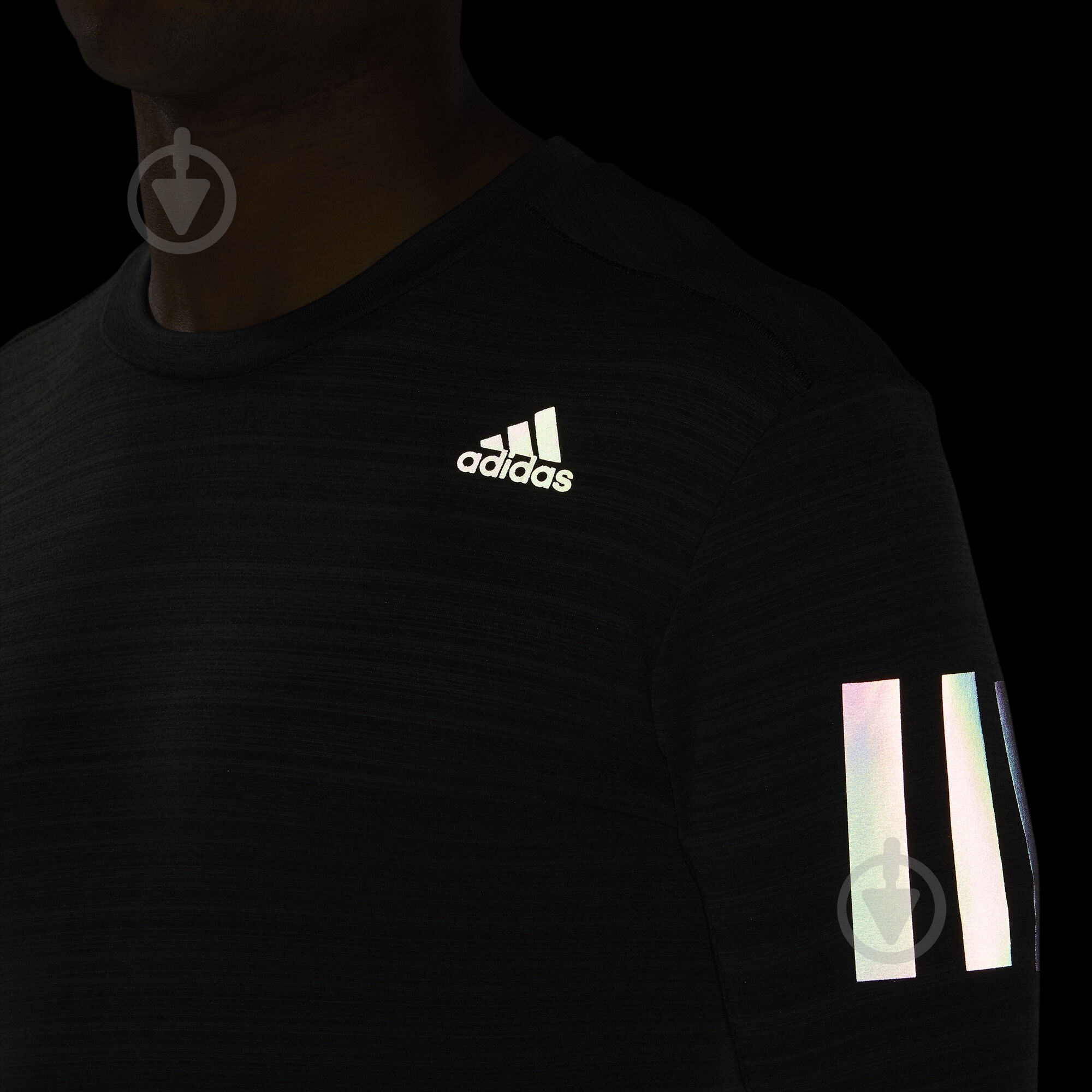 Джемпер Adidas RUNR LS TEE M EI6294 р. XL зеленый - фото 5