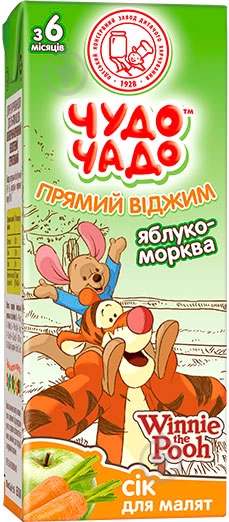Сок Чудо-Чадо Яблоко-морковь 200 мл - фото 2