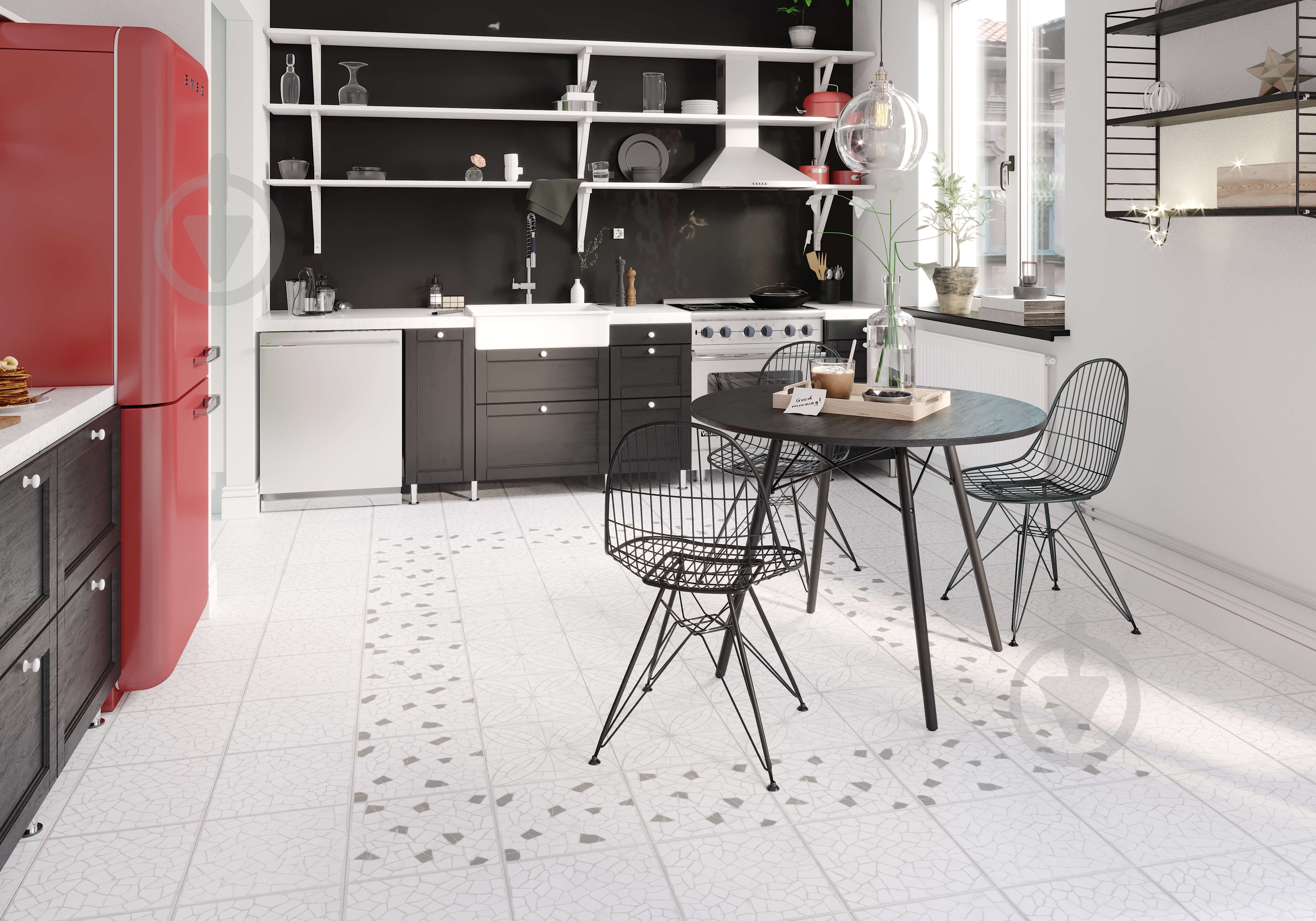 Плитка Golden Tile Mosaic white 8F0730 30х30 см - фото 2